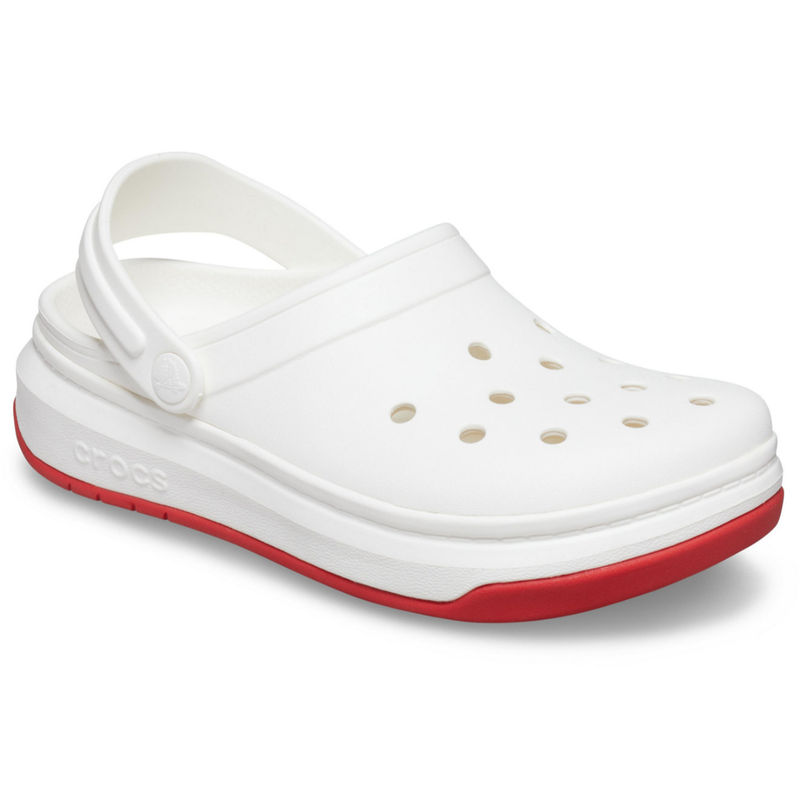 White colour crocs clearance