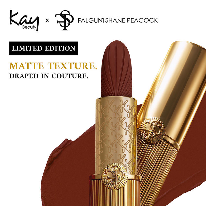Kay Beauty x Falguni Shane Peacock Luxe Matte Lipstick - Autumn Drape