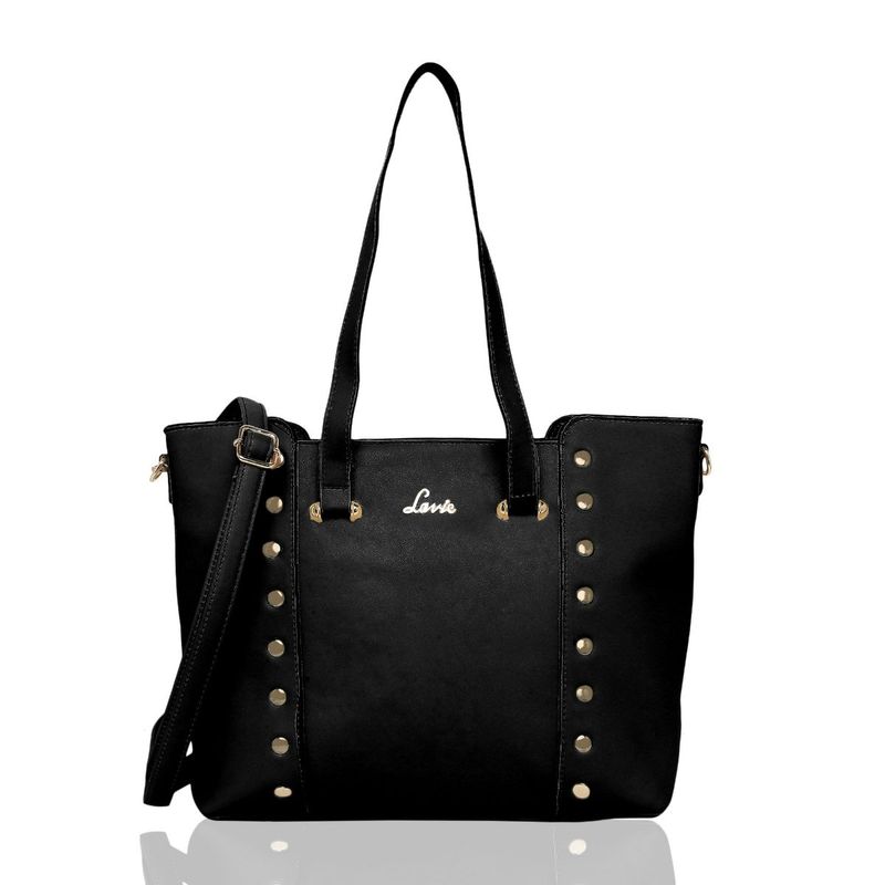 Lavie Solid/Plain Black Handbags Buy Lavie Solid/Plain Black Handbags Online at Best Price in