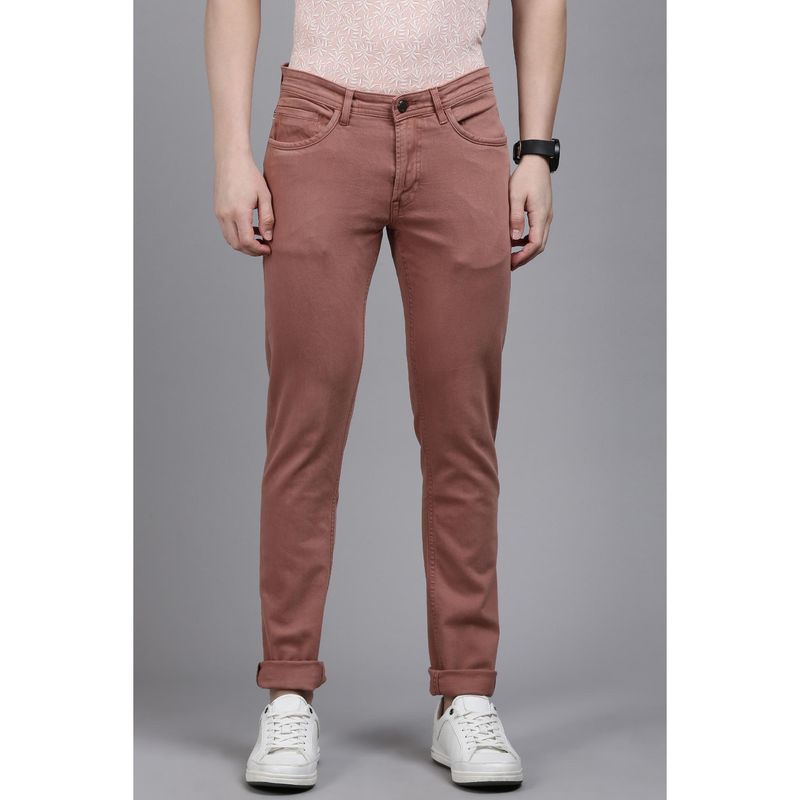 Allen Solly Mens Pink Jeans (38)