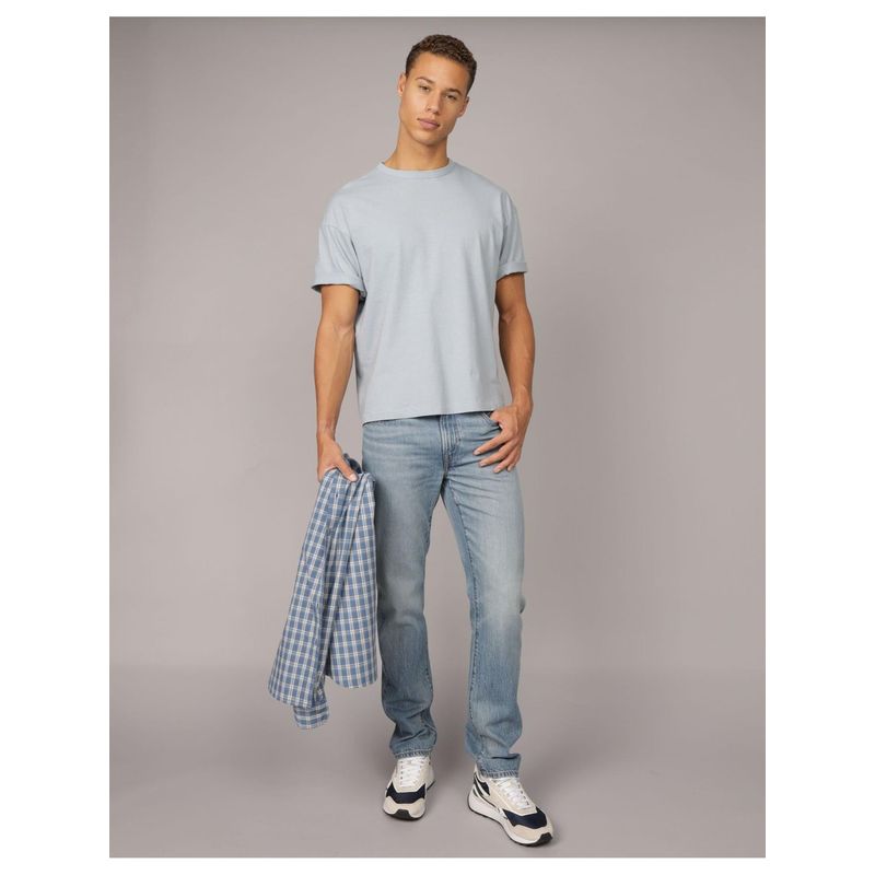 American Eagle Mens Solid Blue Jeans (29)