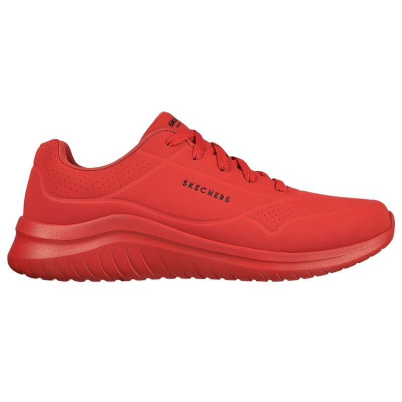 Red skechers tennis shoes clearance