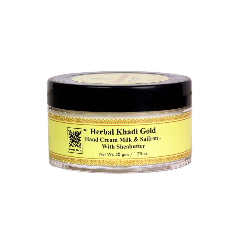 Khadi Gold Milk And Saffron Hand Cream