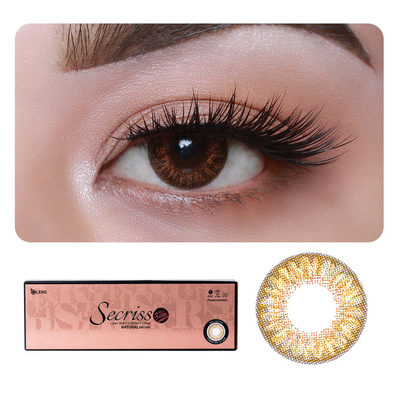 OLens Secriss 1Day Coloured Contact Lenses Natural