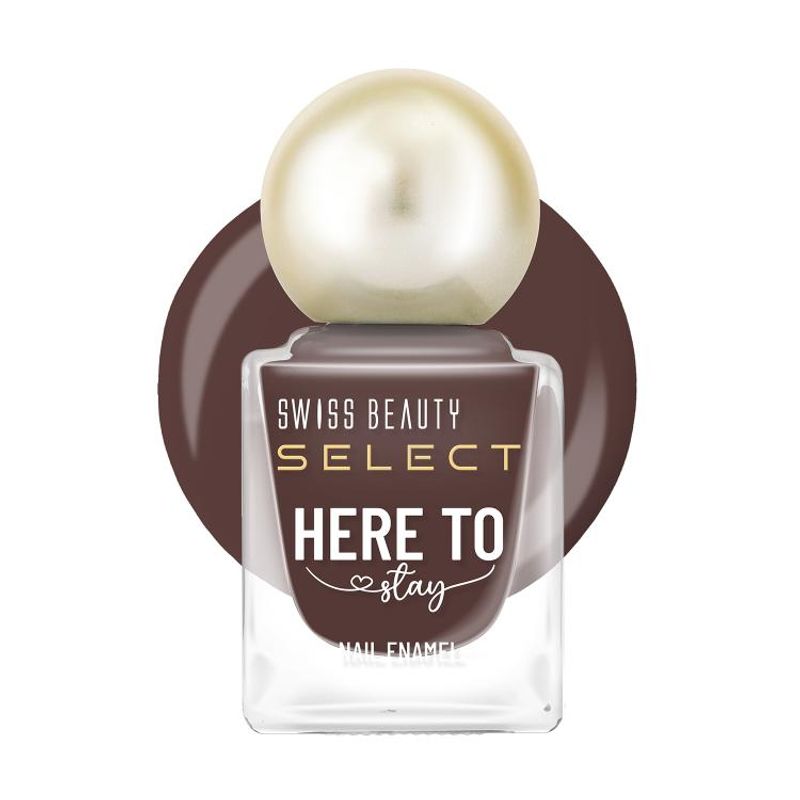 Swiss Beauty Select Here To Stay Nail Enamel - Burnt Coco