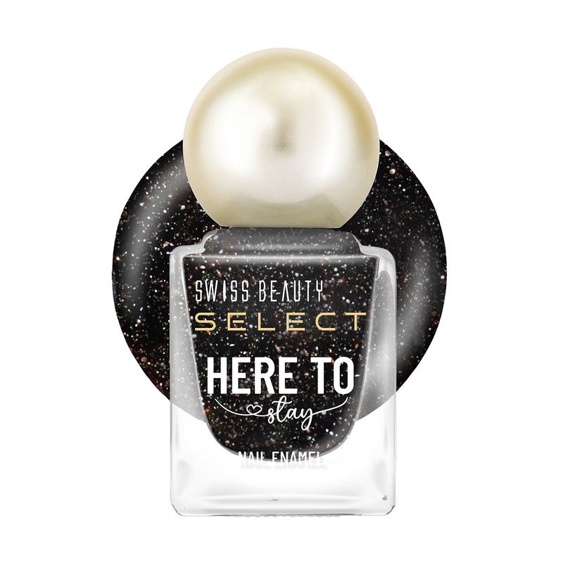 Swiss Beauty Select Here To Stay Nail Enamel - Chunky Emerald