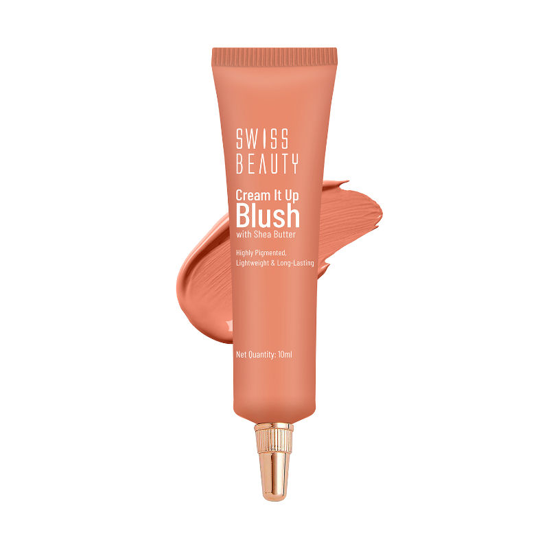 Swiss Beauty Cream It Up Blusher With Shea Butter - 4 Copper Cheeks
