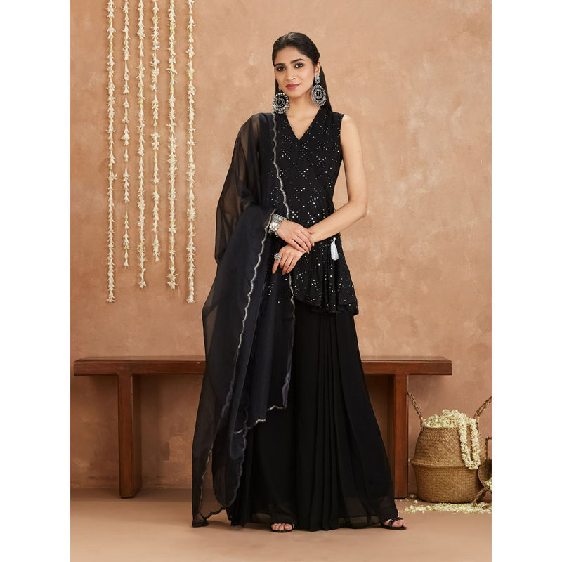 nykaa kurti set with dupatta