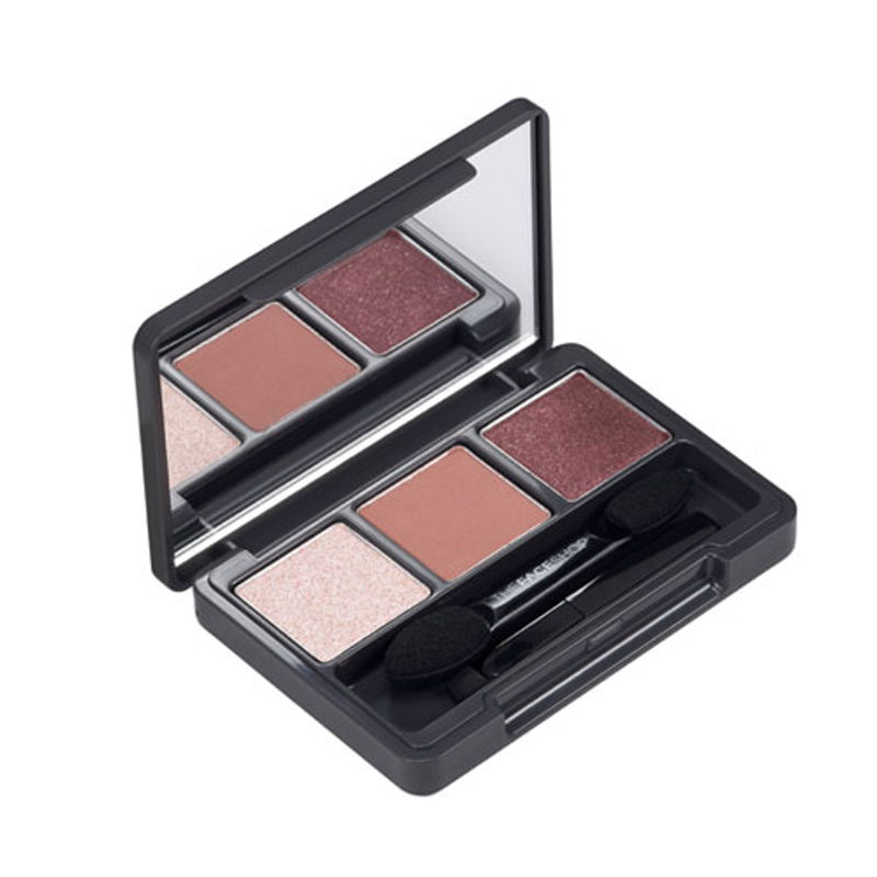 The Face Shop Triple Eye Shadow - 02 Rose Nuance