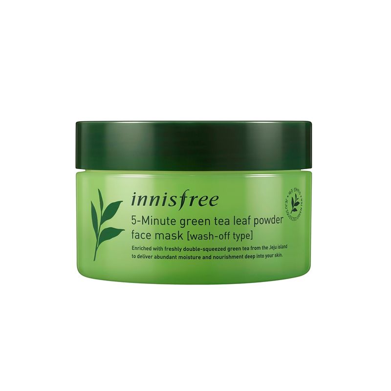 Innisfree 5 Minutes Green Tea Leaf Powder Face 