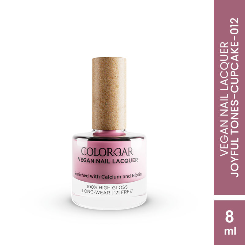 Colorbar Vegan Joyful Tone Nail Lacquer - Cupcake 12