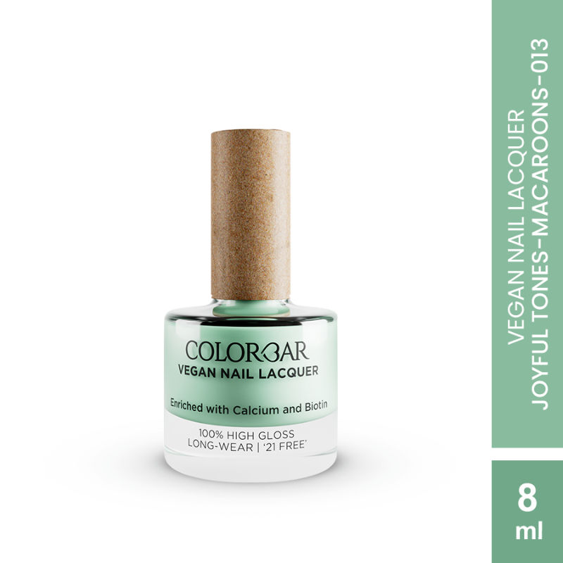 Colorbar Vegan Joyful Tone Nail Lacquer - Macaroons 13