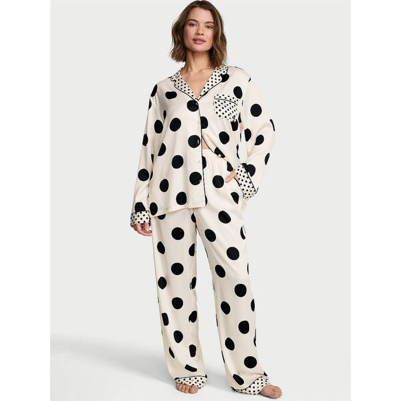 Victoria's Secret Signature Satin Shirt with Pyjama (XS)