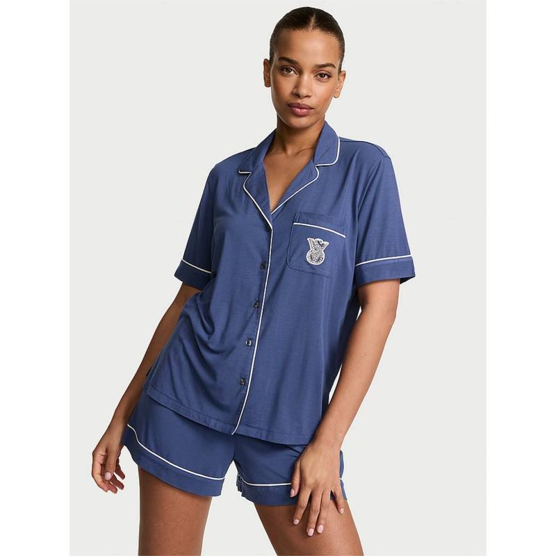 Victoria's Secret SoSoft Modal Shirt with Shorts (XS)