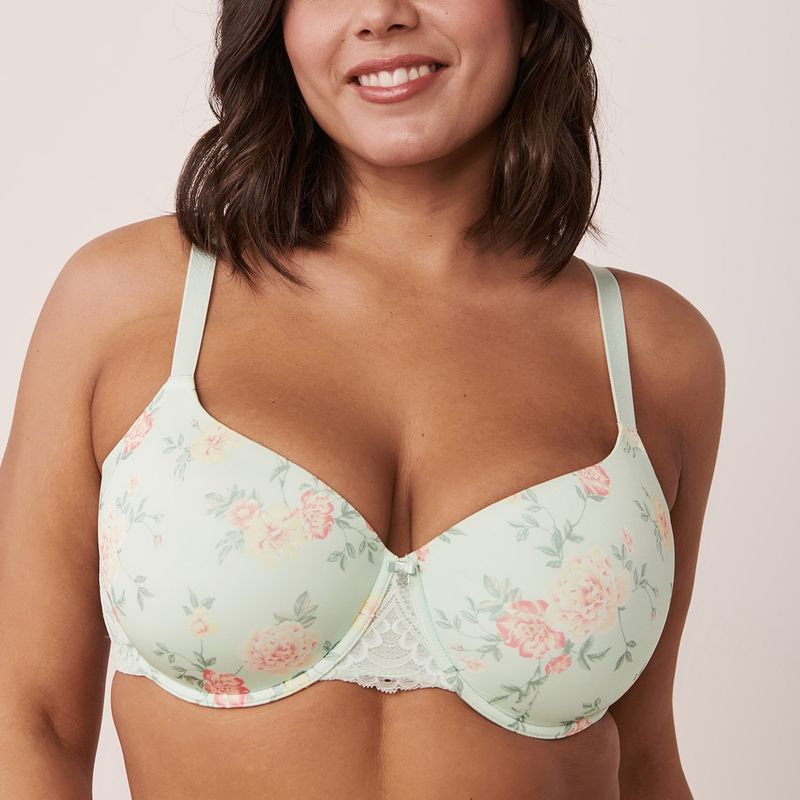 La Vie En Rose Lightly Lined Balconette Flexible Bra (36C)