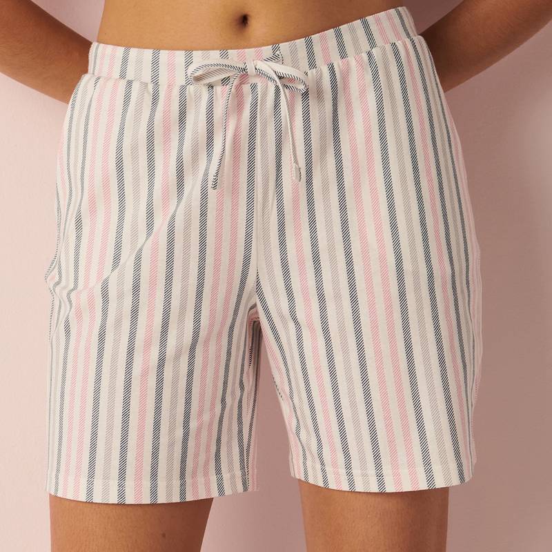 La Vie En Rose Cotton Bermuda (XS)