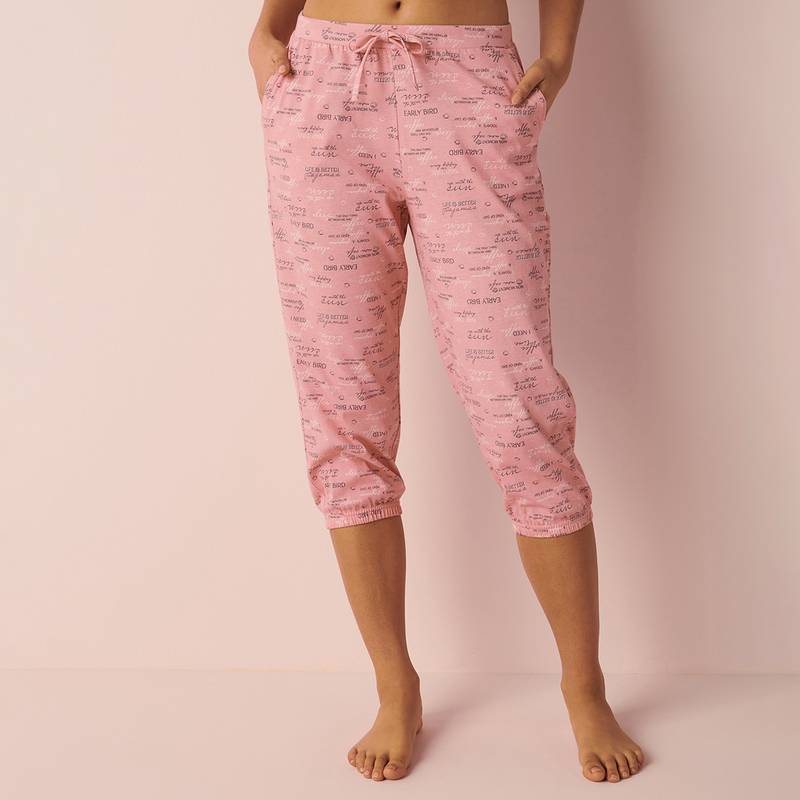 La Vie En Rose Cotton Capri (XS)
