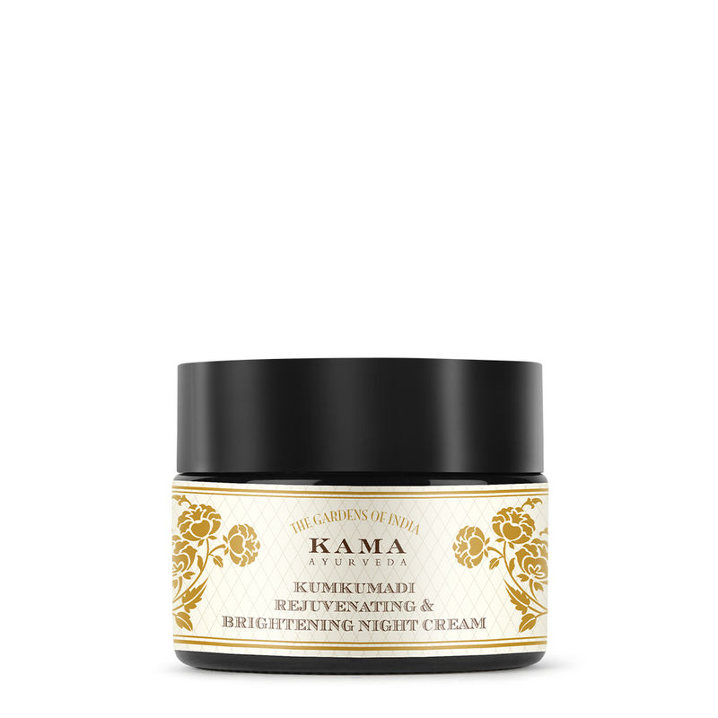 Kama Ayurveda Kumkumadi Rejuvenating & Brightening Anti-Ageing Night Cream For Fine Lines & Wrinkles