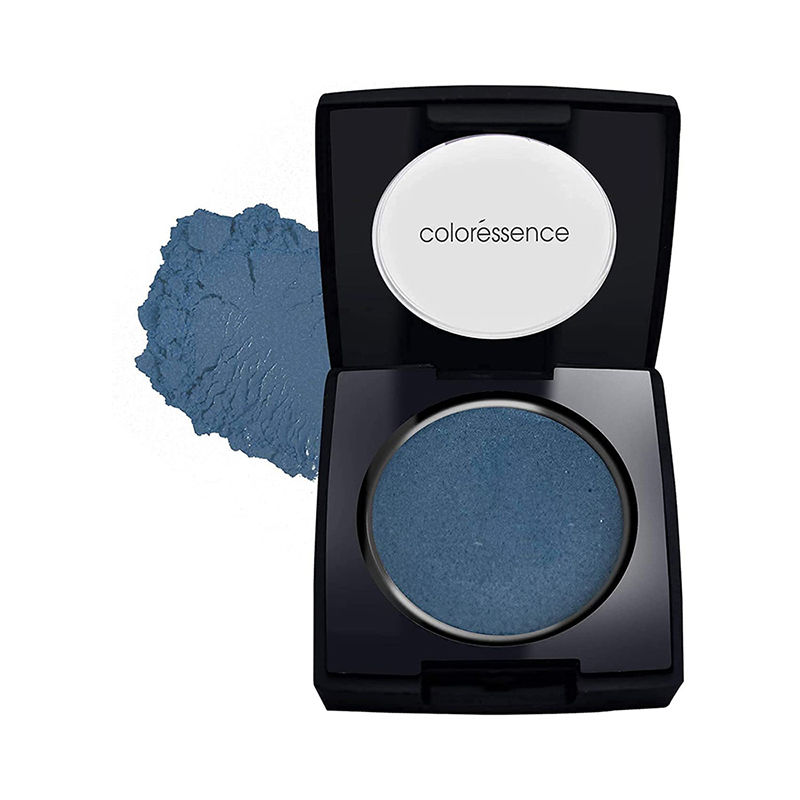 Coloressence HD Matte Eyeshadow, One Stroke Application Long Stay Waterproof Pigment, Navy Blue