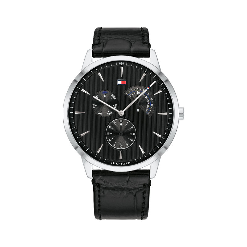 Tommy Hilfiger TH1710391 Black Dial Analog Watch For Men