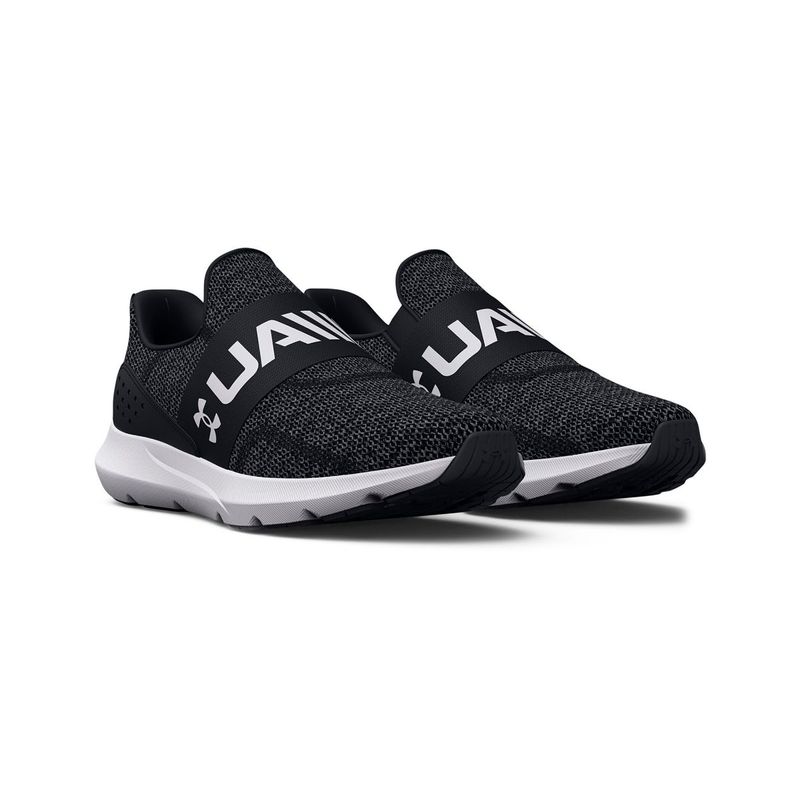 Buy Under Armour Men Surge Slip Black White Running Shoes Online