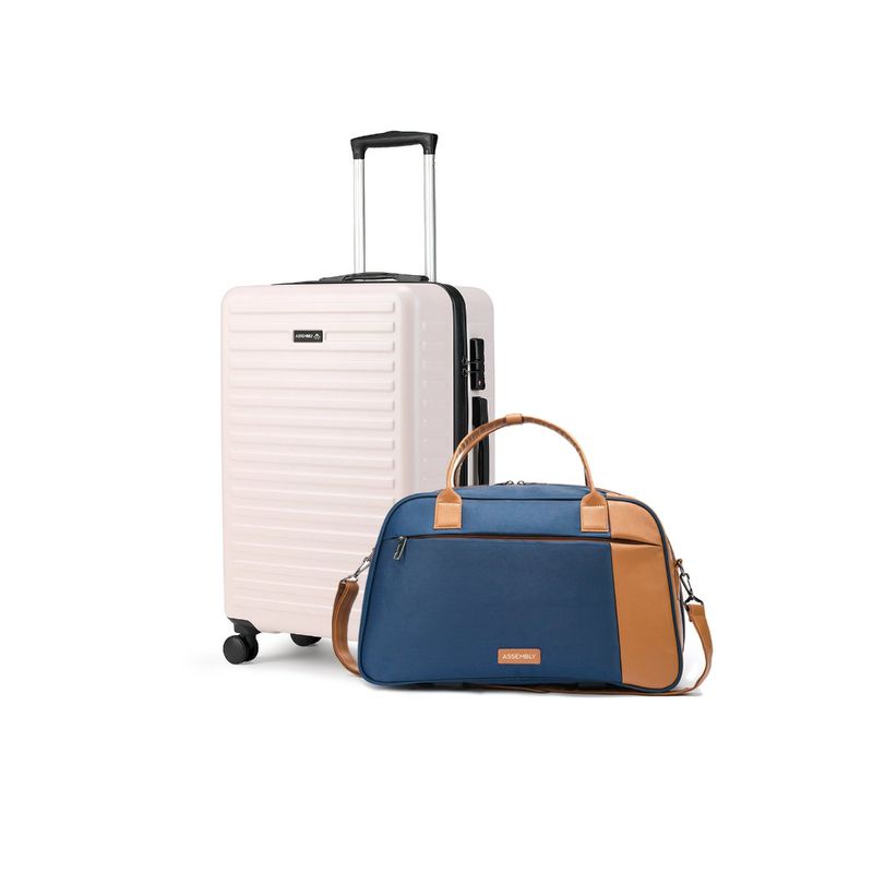 Tresmode Stitch-2 Black 24-inch Check-in Luggage Bag main image 1