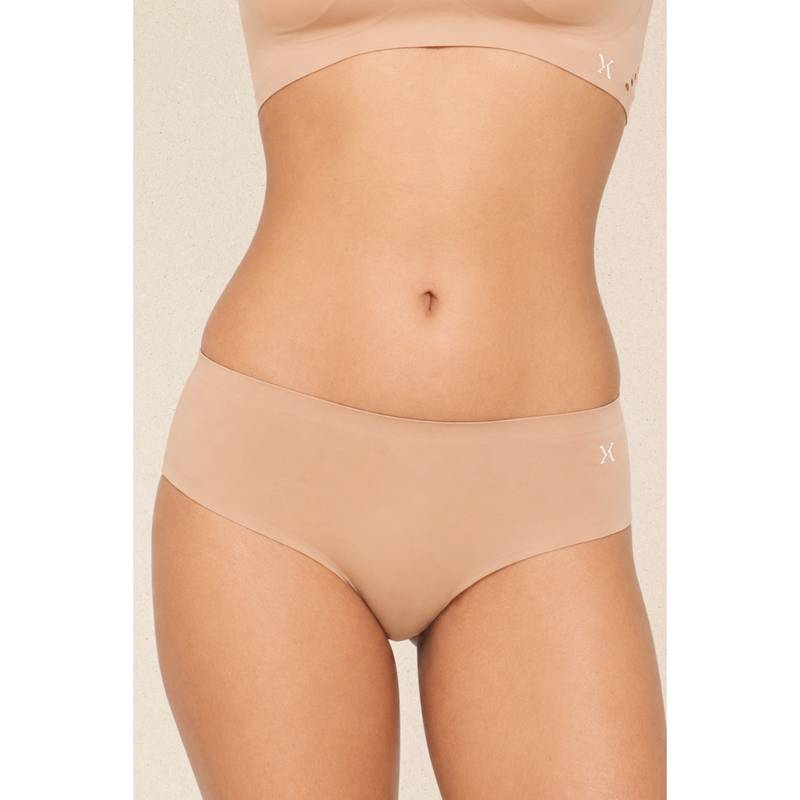 Krvvy Women Seamless Mid-Rise Thong UltraSoft Breathable & Invisible Panty (XS/S)