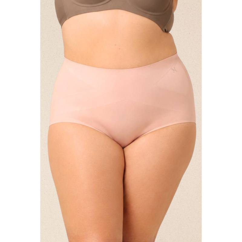 Krvvy Seamless High Waist Tummy Tucker shapewear Invisible Panty (S-M)