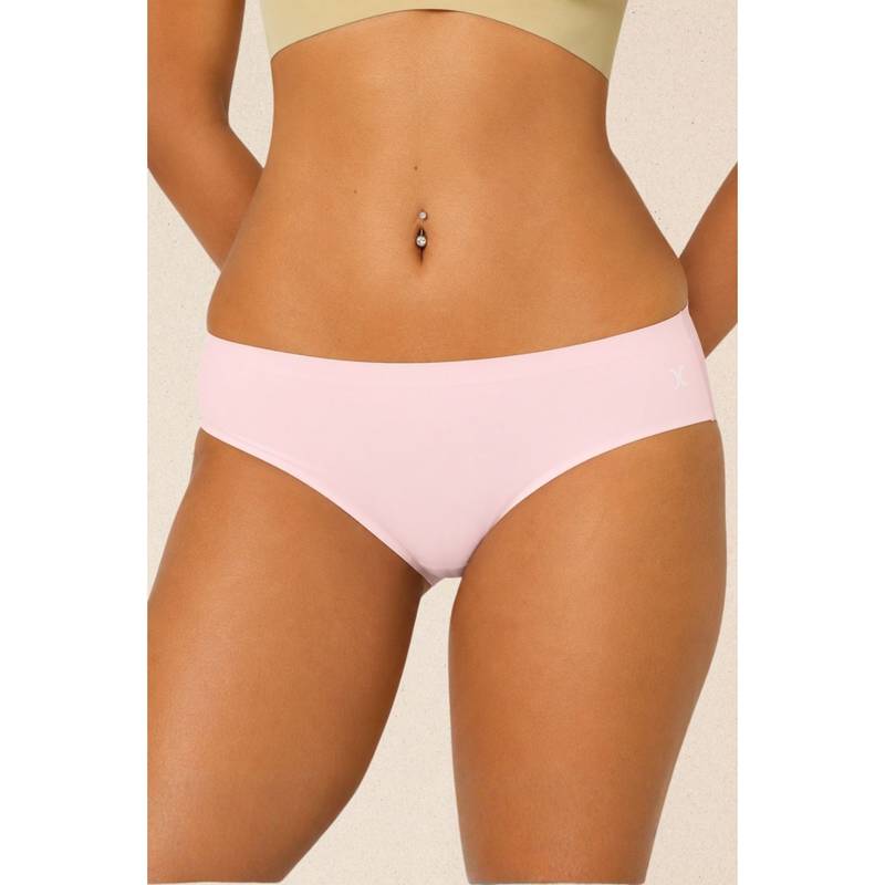 Krvvy Women Seamless and Ultrasoft Low Waist Bikini Briefs (2XL-3XL)