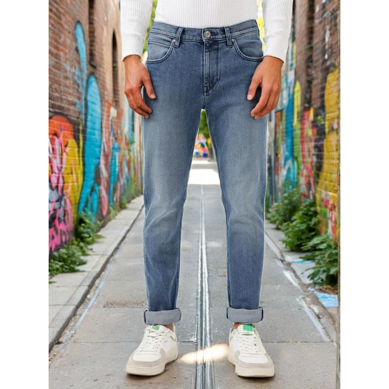 Lee Men Bruce Blue Jeans (Skinny) (30)