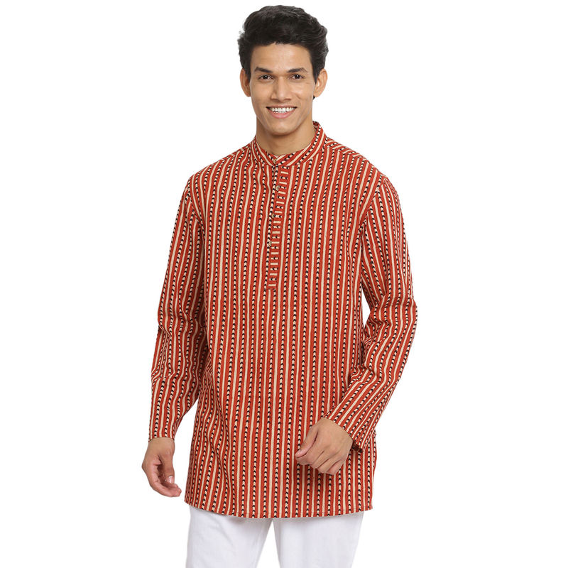 Fabindia Cotton Comfort Fit Short Kurta (XS)
