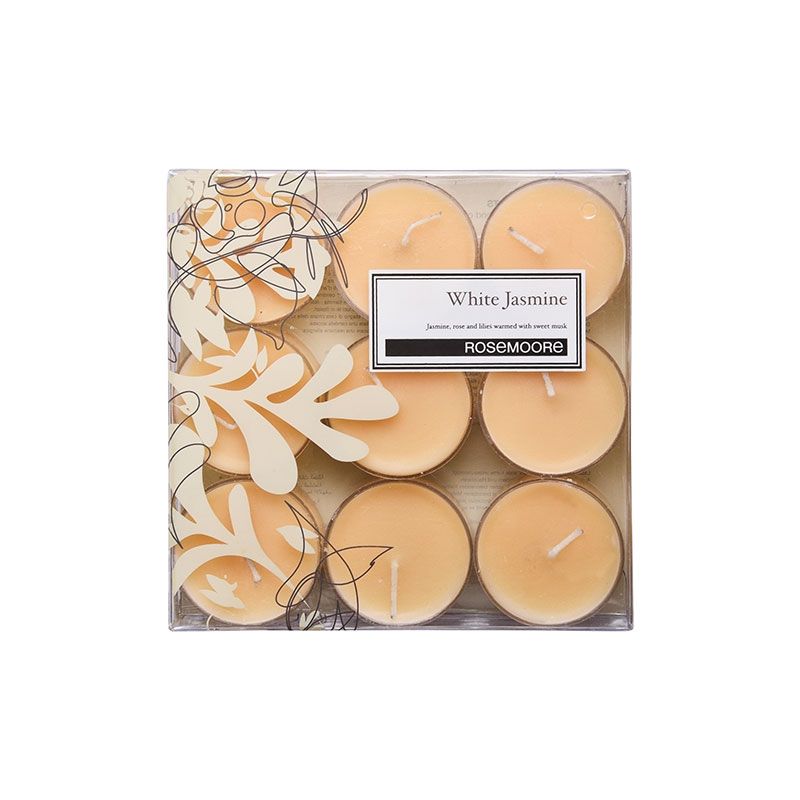 Rosemoore White Jasmine Scented Tea Lights