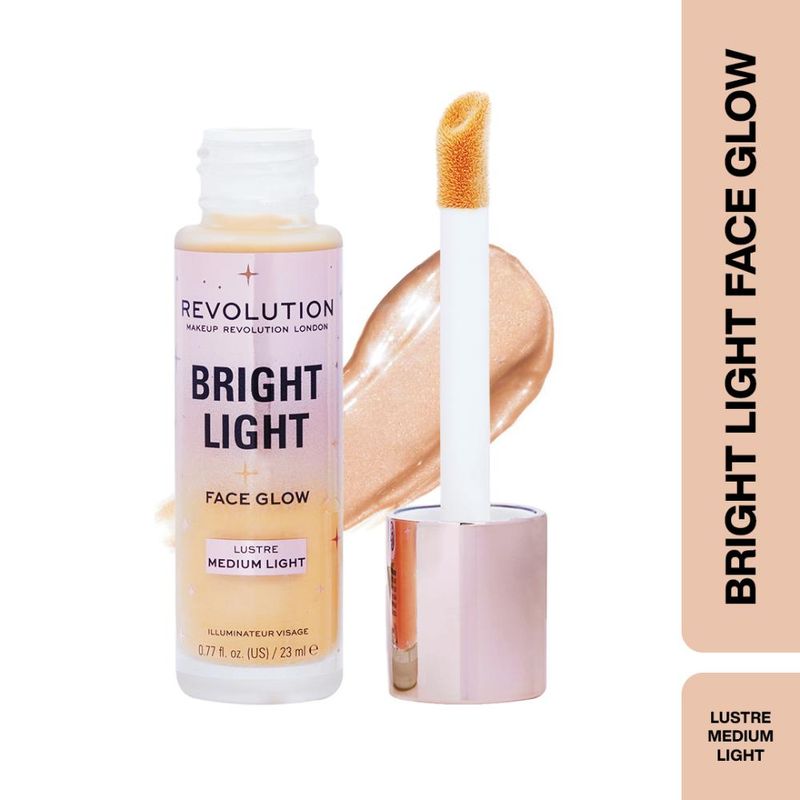 Makeup Revolution Bright Light Face Glow - Lustre Medium
