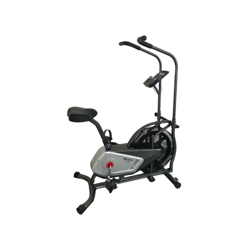 Buy Reach Iconic Air Bike Exercise Gym Cycle with Fan Based Resistance Fan Bike for Home Gym Workout Online