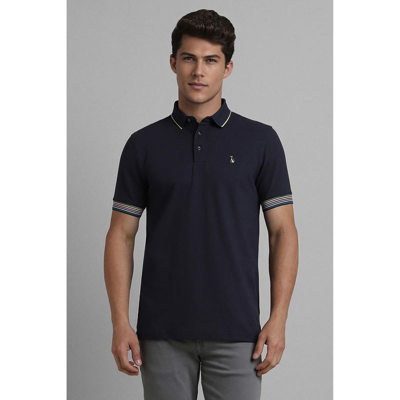 Simon Carter Navy Polo T-Shirt (M)