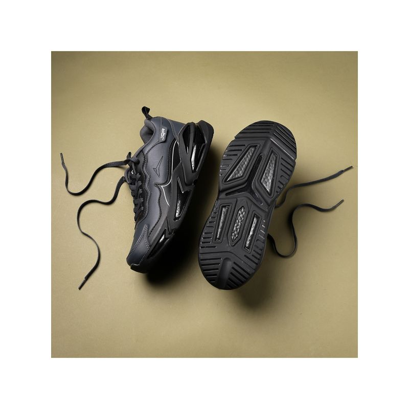 JQR ZAPATOS-29 Black Men Sneakers (UK 6)