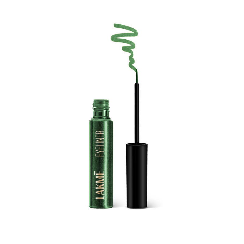 Lakme Absolute Shine Liquid Eyeliner - Sparkling Olive Green