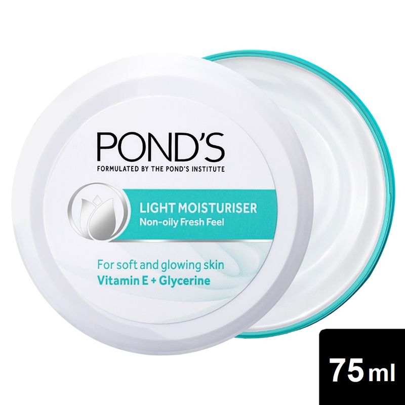 Ponds Light Moisturiser NonOily Fresh Feel With Vitamin E + Glycerine