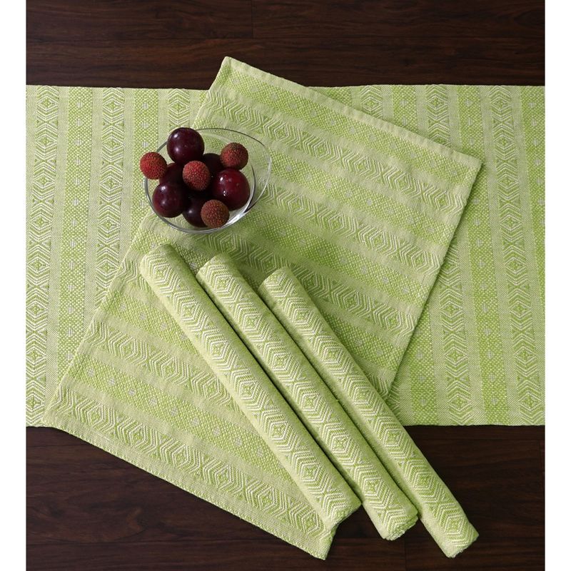 Buy ODE & CLEO Washable Table Mat Woven Fabric Premium Jacquard, Dining ...
