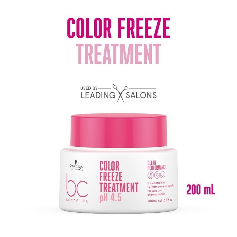 Schwarzkopf Professional Bonacure Color Freeze treatment pH 4.5