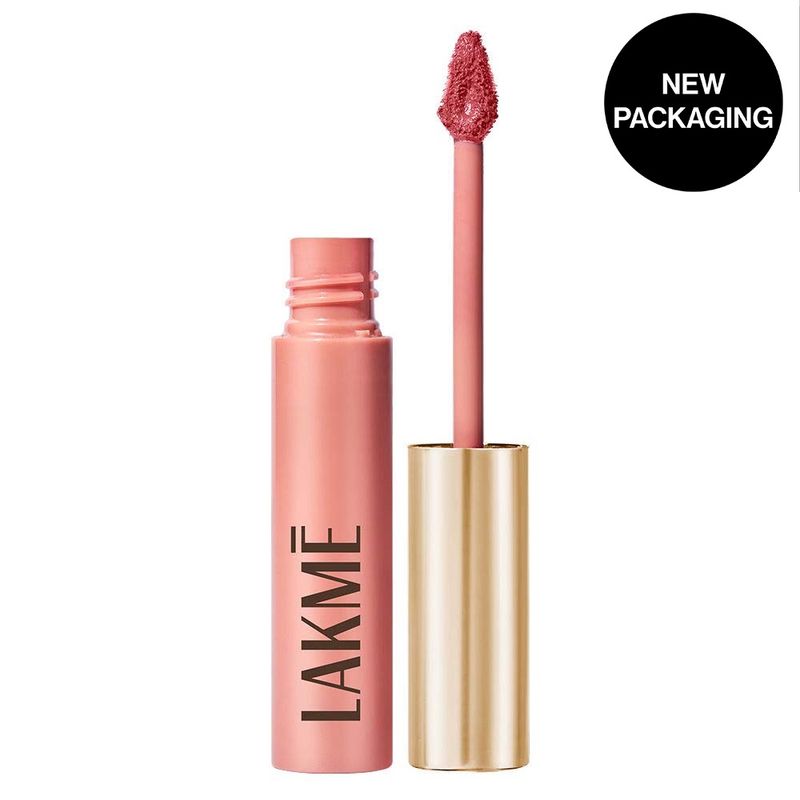 Lakme Double Duty Lip & Cheek Mousse Matte Lipstick & Soft Blush, Rose Touch