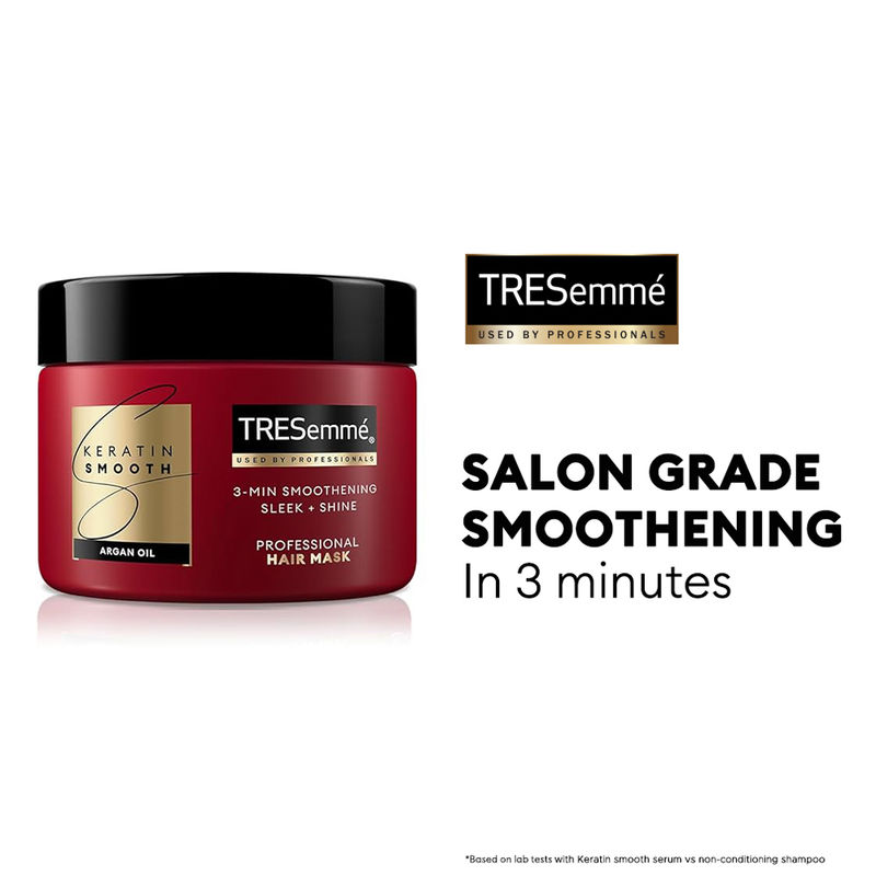 Tresemme Keratin Smooth Deep Conditioning Hair Mask for Stronger Smoother Hair with Argan Oil