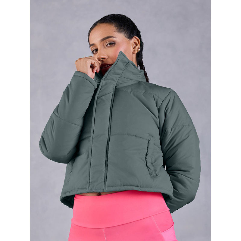 Kica Cropped Puffer Jacket For Everyday (XL)