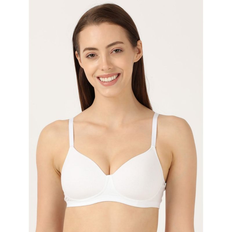 Jockey Mj20 Women Wirefree Padded Full Coverage Slipon Beginners Bra