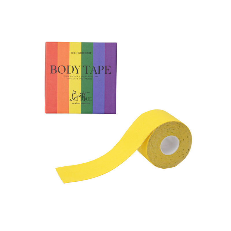 Buy ButtChique Pride Edit Yellow Body Tape -5 Meter Roll Lifts