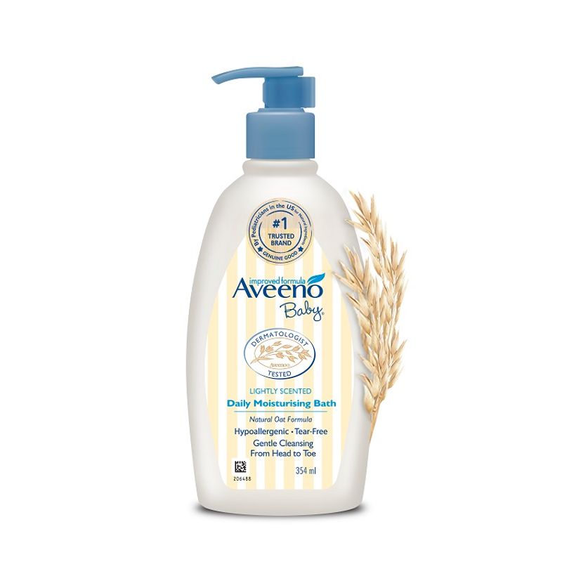 Aveeno Baby Daily Moisturising Bath Buy Aveeno Baby Daily Moisturising Bath Online At Best Price In India Nykaa