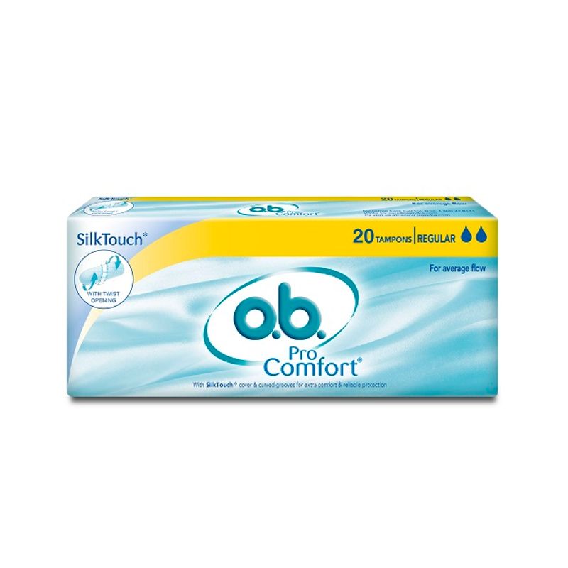 O B Pro Comfort Tampons Regular For A Buy Online In Martinique At Desertcart