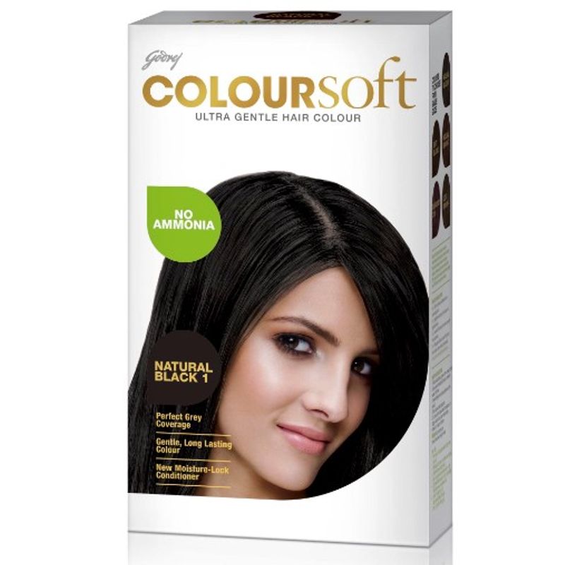 Godrej Coloursoft Hair Colour - Natural Black