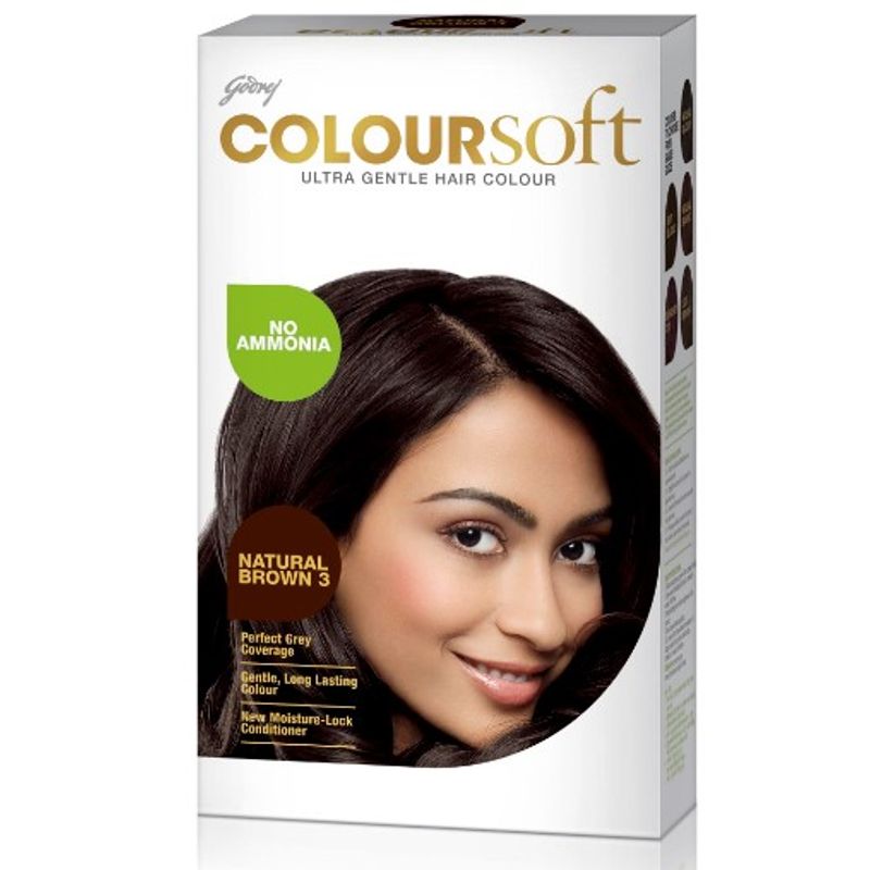 Godrej Coloursoft Hair Colour - Natural Brown