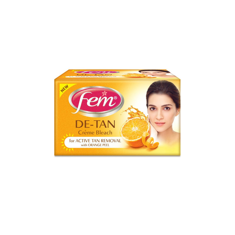 Fem De Tan Creme Bleach Buy Fem De Tan Creme Bleach Online At Best Price In India Nykaa fem de tan creme bleach